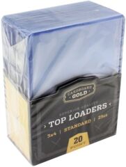 Cardboard Gold Top Loaders